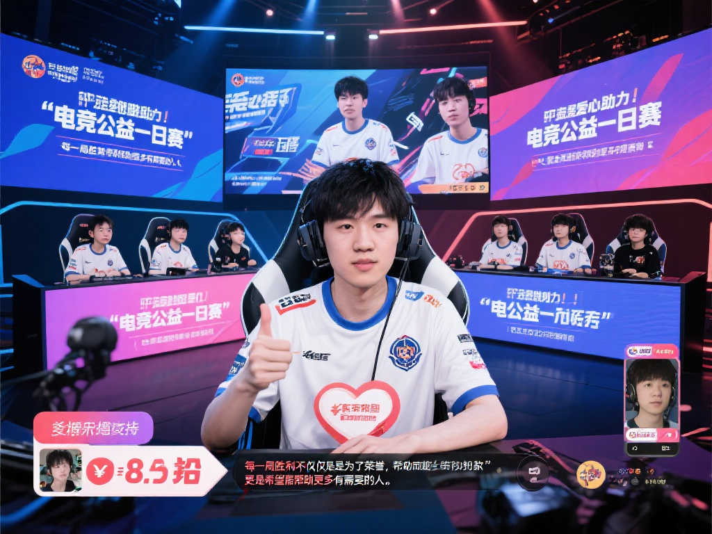 电竞“公益一日赛”筹集百万善款 电竞“公益一日赛”筹集百万善款