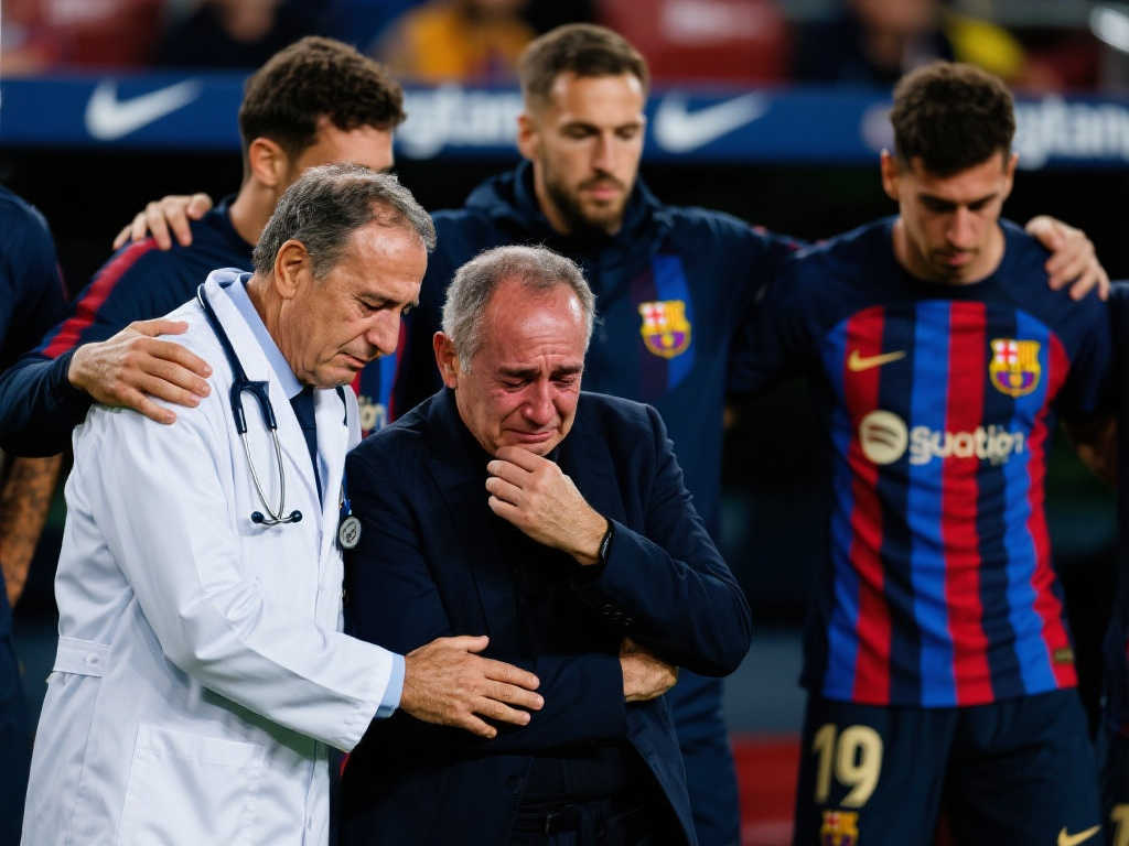 巴萨队医不幸去世全队哀痛 西媒呼吁关注球员心理状态